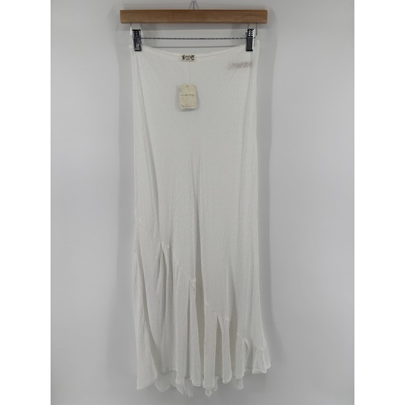 NWT Intimately FREE PEOPLE Sweet On You Bias Half Slip Skirt Sz S Boho Festival - Picture 6 of 13